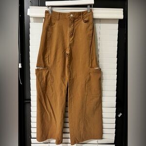 HYFVE Tan Cargo Pants for Men